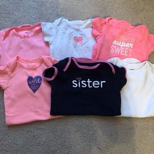Baby girl onesies